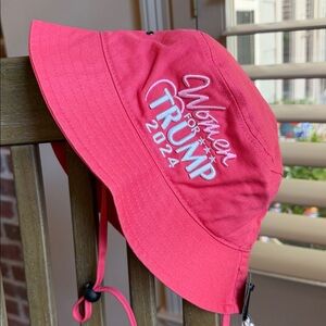 DC One Women For Trump Bucket Hat